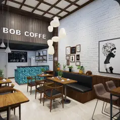 Nội thất nhà hàng, cafe